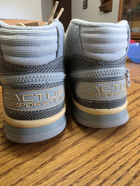 Nike Air Trainer 1/CJ Size 10.5m High-Top Sneakers in Light Blue and Green main image 6